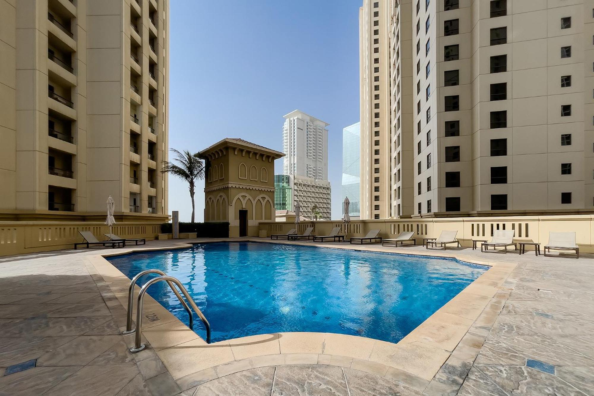 Premium 2Bdr Apartment See View Bahar 4 Jbr Dubai Dış mekan fotoğraf